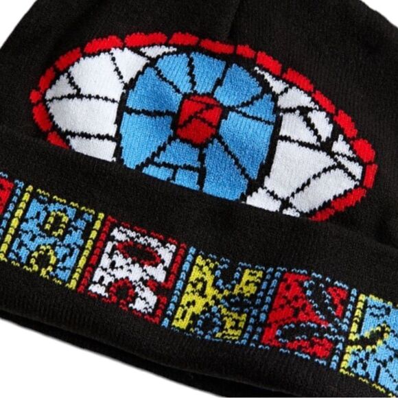 Market UO Urban Outfitters Exclusive Mosaic Hat Beanie NEW - Picture 3 of 3